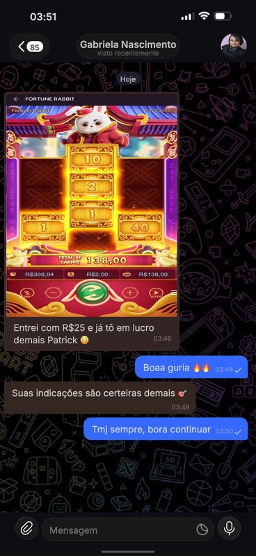 Gabriela Nascimento — +138,00